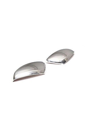 Citroen C3 Krom Ayna Kapağı 2 Parça 2017 > Paslanmaz Çelik