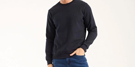 LACOSTE BİSİKLET YAKA REGULAR FİT LACİVERT PARİS ARMA