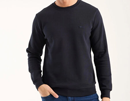 LACOSTE BİSİKLET YAKA REGULAR FİT LACİVERT PARİS ARMA