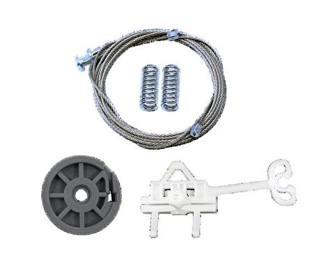 Kayoto Citroen Nemo 2008-2017 Cam Kriko Teli Tamir Takımı Ön Sol KY27293C