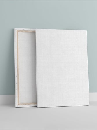 Profesyonel Boş Tuval, 40x60 Cm, 2’li Paket Boş Kanvas Tablo, Boyama Tuvali