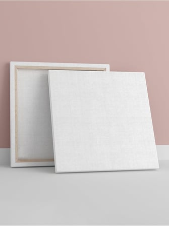 Profesyonel Boş Tuval, 40x60 Cm, 2’li Paket Boş Kanvas Tablo, Boyama Tuvali