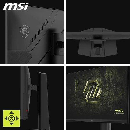 MSI MAG 272QPF E20 27" 0.5 ms 2K Pivot IPS 200 Hz Oyuncu Monitörü