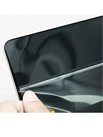 Apple MacBook Pro M2 Pro Laptop 16.2" Uyumlu Nano Kırılmaz Cam Notebook Ekran Koruyucu
