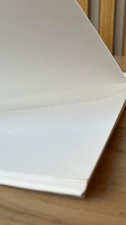 A4 Boyutunda Şeffaf Kapağa Sahip Yırtılmaz Su Geçirmez Spiralli 60 Yapraklı Defter, Ofis İçin İdeal, Planlayıcı (Çizgisiz)