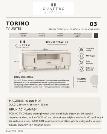 TORINO TV ÜNİTESİ