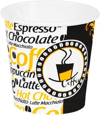 Aygün Cup 4 Oz Karton Bardak 100 ml - 300'lü (Espresso, Türk Kahvesi)