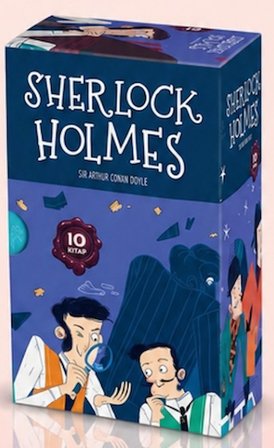 Sherlock Holmes Mor Kutulu 10 Kitaplık Set