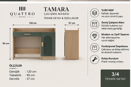 TAMARA ÇALIŞMA MASASI