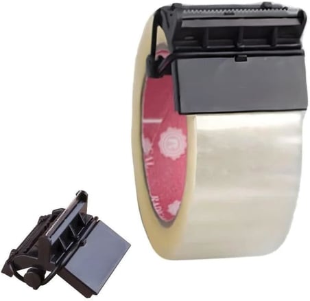 Avuç İçi Mini Koli Bandı Kesme Makinesi Aparatı – Bant Kes Aparatı, Taşınabilir Koli Bandı Kesici, Ergonomik El Tipi Bant Kesme Dispenseri, Pratik Paketleme Yardımcısı