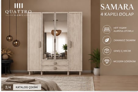 SAMARA 4 KAPAKLI DOLAP