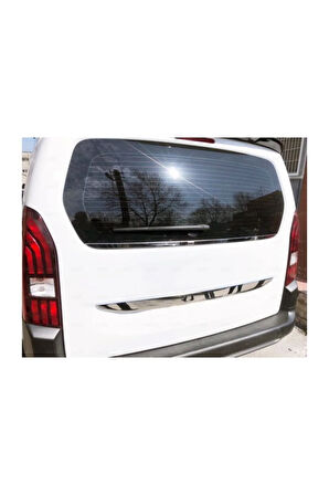 Citroen Berlingo 3 Uyumlu Krom Bagaj Çıtası 2018 Ve Üzeri Paslanmaz Çelik