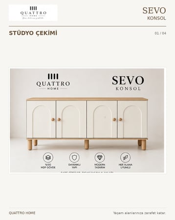SEVO KONSOL KREM MEŞE