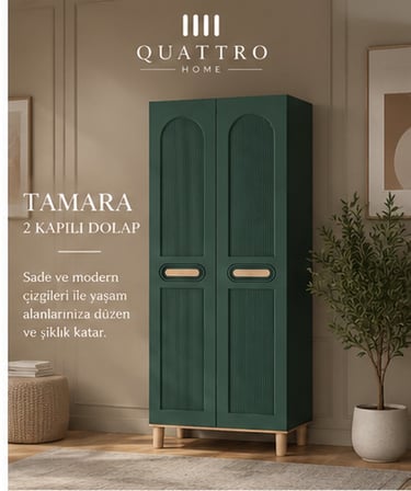 TAMARA 2 KAPAKLI DOLAP