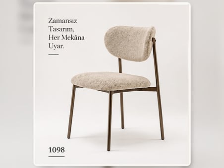 Lunessa 1098 Döşemeli Sandalye
