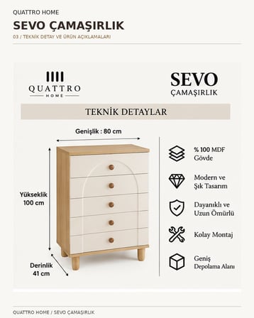 SEVO ÇAMAŞIRLIK ŞİFONYER
