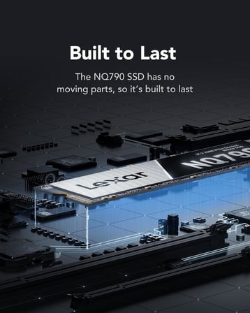 NQ790 1 TB, M.2 2280 PCIe Gen4x4 NVMe 1.4 Dahili, 7.000 MB/s'ye Kadar Okuma, 5.000 MB/s'ye Kadar Yazma, Yoğun İş Yükleri İçin Yüksek Performans, PS5