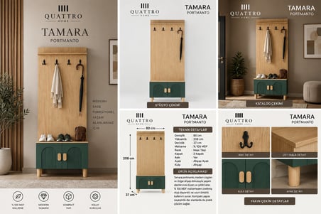 TAMARA VESTİYER PORTMANTO