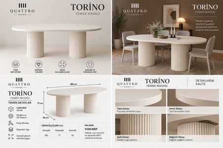TORINO YEMEK MASASI