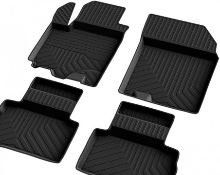 Suzuki Vitara 4 ile Uyumlu Ferrous 4D Havuzlu Kauçuk Paspas 2015 2023