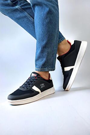 Erkek Günlük Sneaker Rahat Spor Ayakkabı LACİVERT