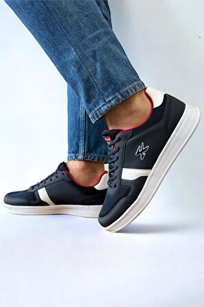 Erkek Günlük Sneaker Rahat Spor Ayakkabı LACİVERT
