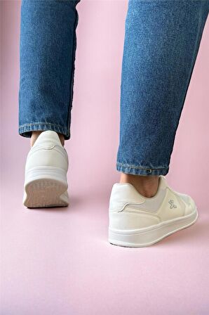 Erkek Günlük Sneaker Rahat Spor Ayakkabı BEYAZ