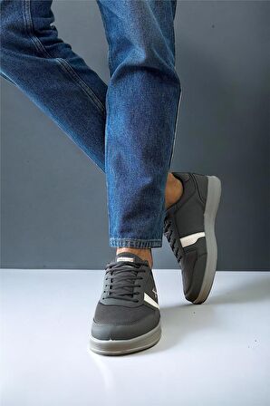 Erkek Günlük Sneaker Rahat Spor Ayakkabı FÜME