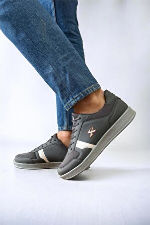 Erkek Günlük Sneaker Rahat Spor Ayakkabı FÜME