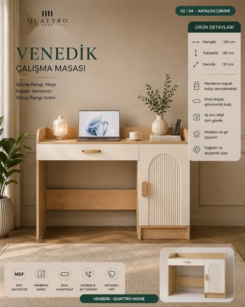 VENEDİK ÇALIŞMA MASASI