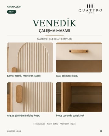 VENEDİK ÇALIŞMA MASASI