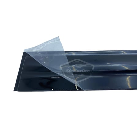 Hyundai Accent Era 2006-2012 Uyumlu Mugen Cam Rüzgarlığı Seti Piano Black 4'lü İthal
