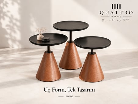 Lavera 1094 Üçlü Zigon Sehpa