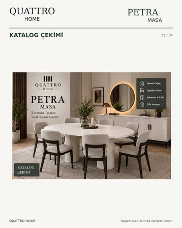 PETRA YEMEK MASASI