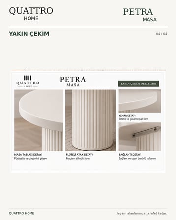 PETRA YEMEK MASASI