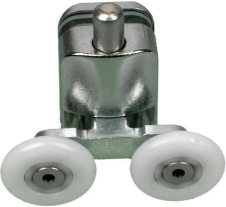 Metal Gövdeli Duşakabin Tekerlek Takımı 2 Alt 2 Üst Teker Rulmanı 24 mm