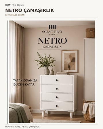 NETRO ÇAMAŞIRLIK ŞİFONYER