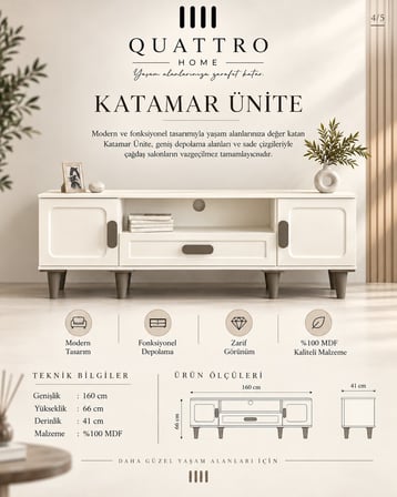 KATAMAR TV ÜNİTESİ