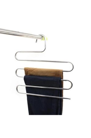 Askı 5 Katlı Metal Dolap Içi Pantolon Bluz Elbise Eşarp Şal Atkı Fular Havlu Askısı Yer Kaplamayan