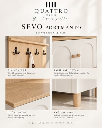 SEVO VESTİYER PORTMANTO