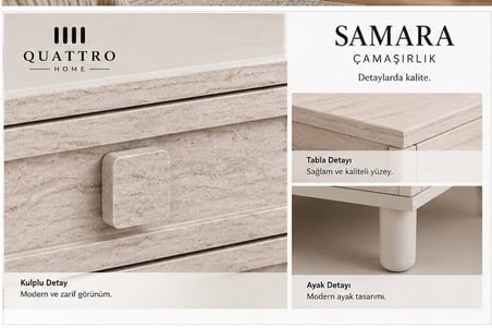 SAMARA ÇAMAŞIRLIK ŞİFONYER