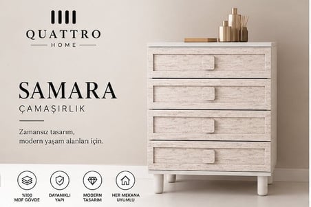 SAMARA ÇAMAŞIRLIK ŞİFONYER