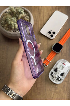 iPhone 11 Pro Max MagSafe Uyumlu Silikon Kılıf Soocase661