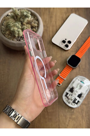 iPhone 11 Pro Max MagSafe Uyumlu Silikon Kılıf Soocase661