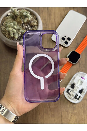 iPhone 12 MagSafe Uyumlu Silikon Kılıf Soocase661