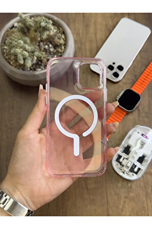 iPhone 12 MagSafe Uyumlu Silikon Kılıf Soocase661