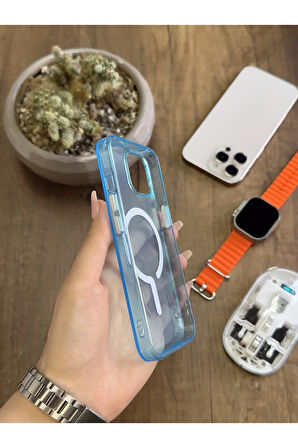 iPhone 12 Pro MagSafe Uyumlu Silikon Kılıf Soocase661