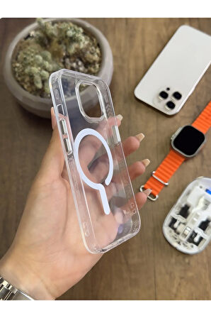 iPhone 14 MagSafe Uyumlu Silikon Kılıf Soocase661