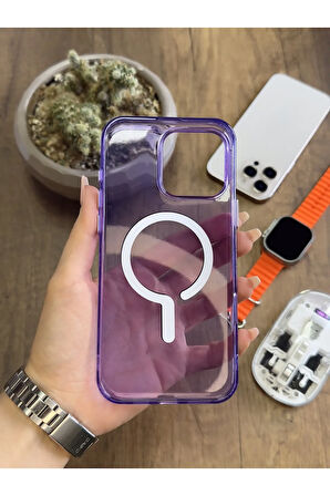 iPhone 14 Pro Max MagSafe Uyumlu Silikon Kılıf Soocase661