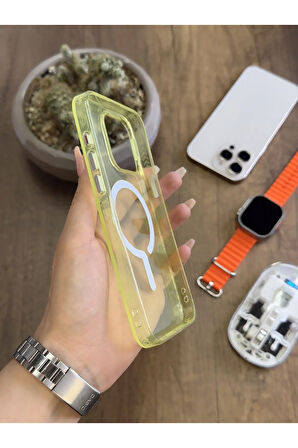 iPhone 14 Pro Max MagSafe Uyumlu Silikon Kılıf Soocase661